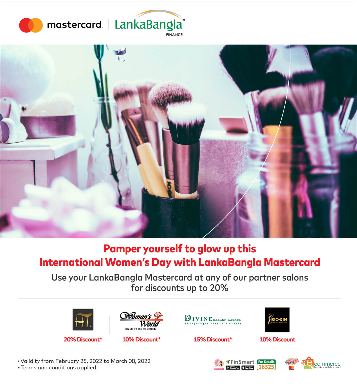 LBFL Womens Day Mastercard Beauty Salon Offer